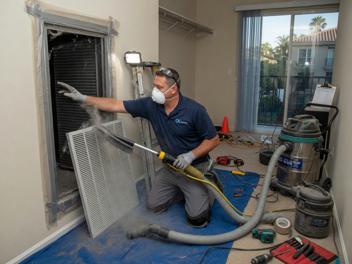 Air Duct cleaning in Newport Beach
