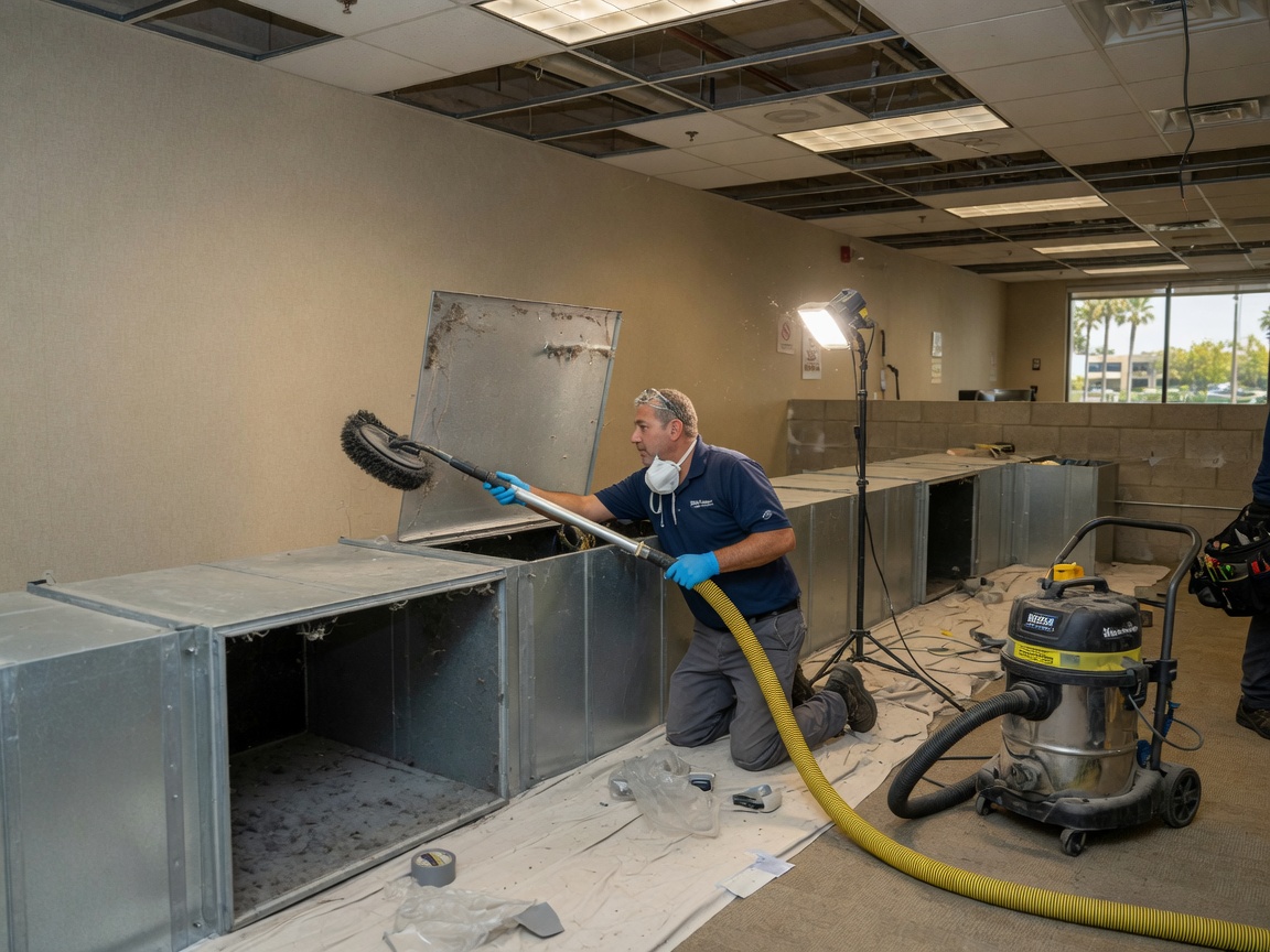 Commercial Air Duct Cleaning in Irvine, CA