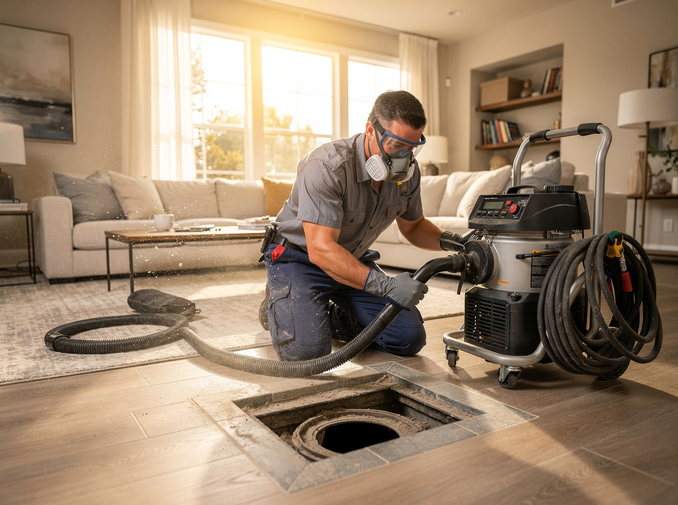 Residential Air Duct Cleaning in Irvine, CA